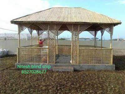 bamboo hut